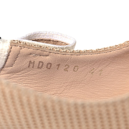 Christian Dior Technical Canvas Ribbon J'Adior Slingback 100mm Pumps 41 Powder Nude 8 of 8