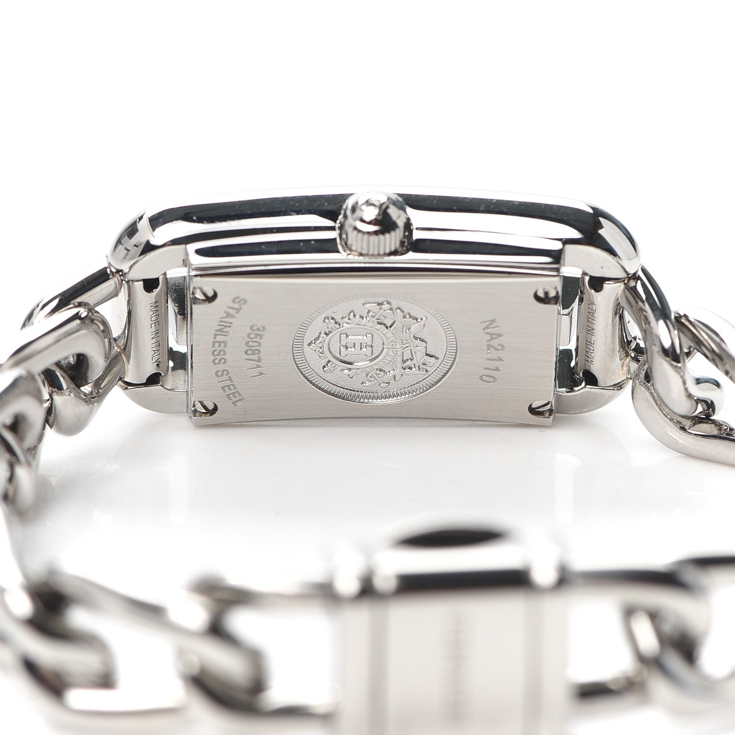 Hermes Stainless Steel 17mm Nantucket Quartz Watch 4 of 5