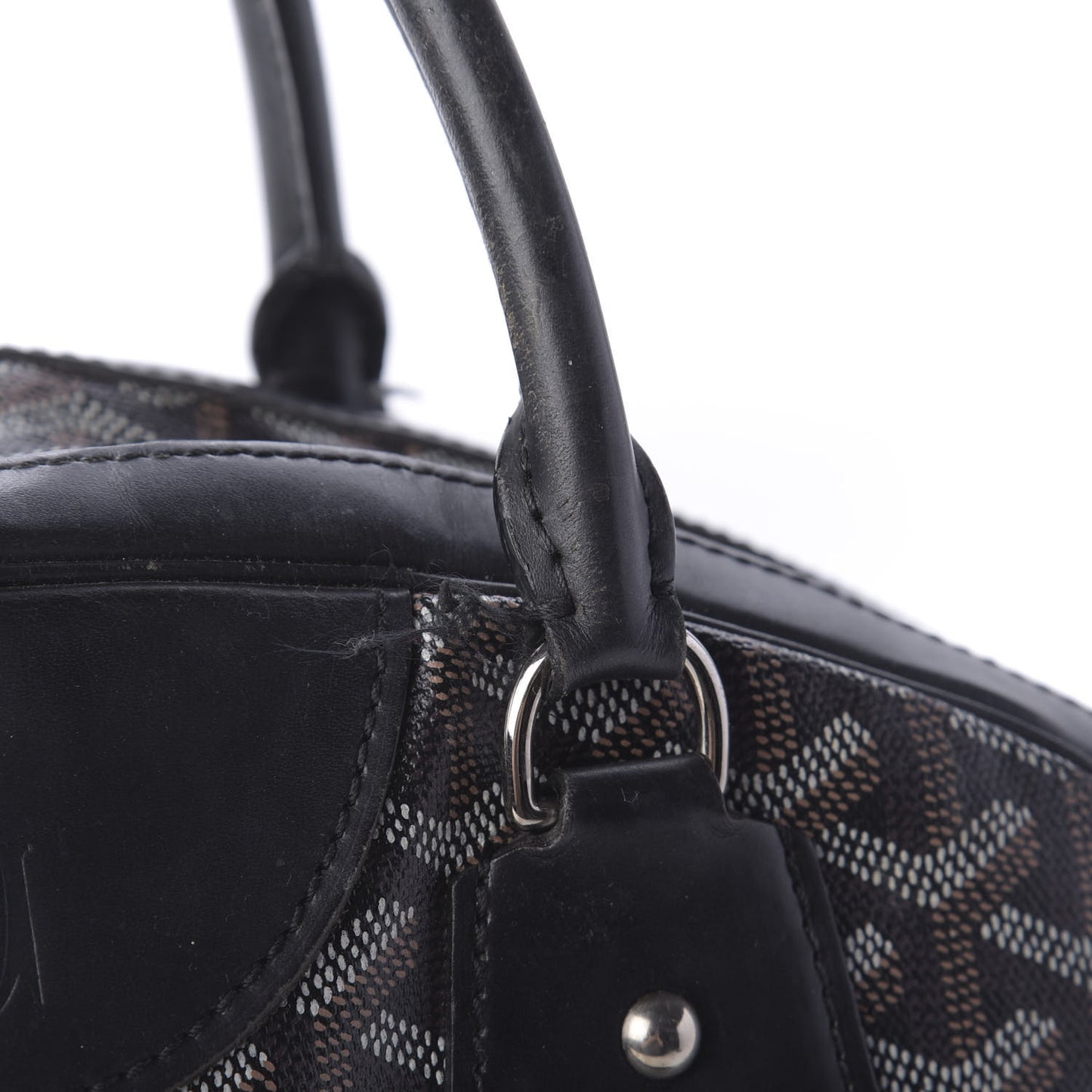 Goyardine Saint Jeanne GM Bowler Black