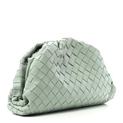 Bottega Veneta Nappa Intrecciato Teen Pouch Sage 3 of 7