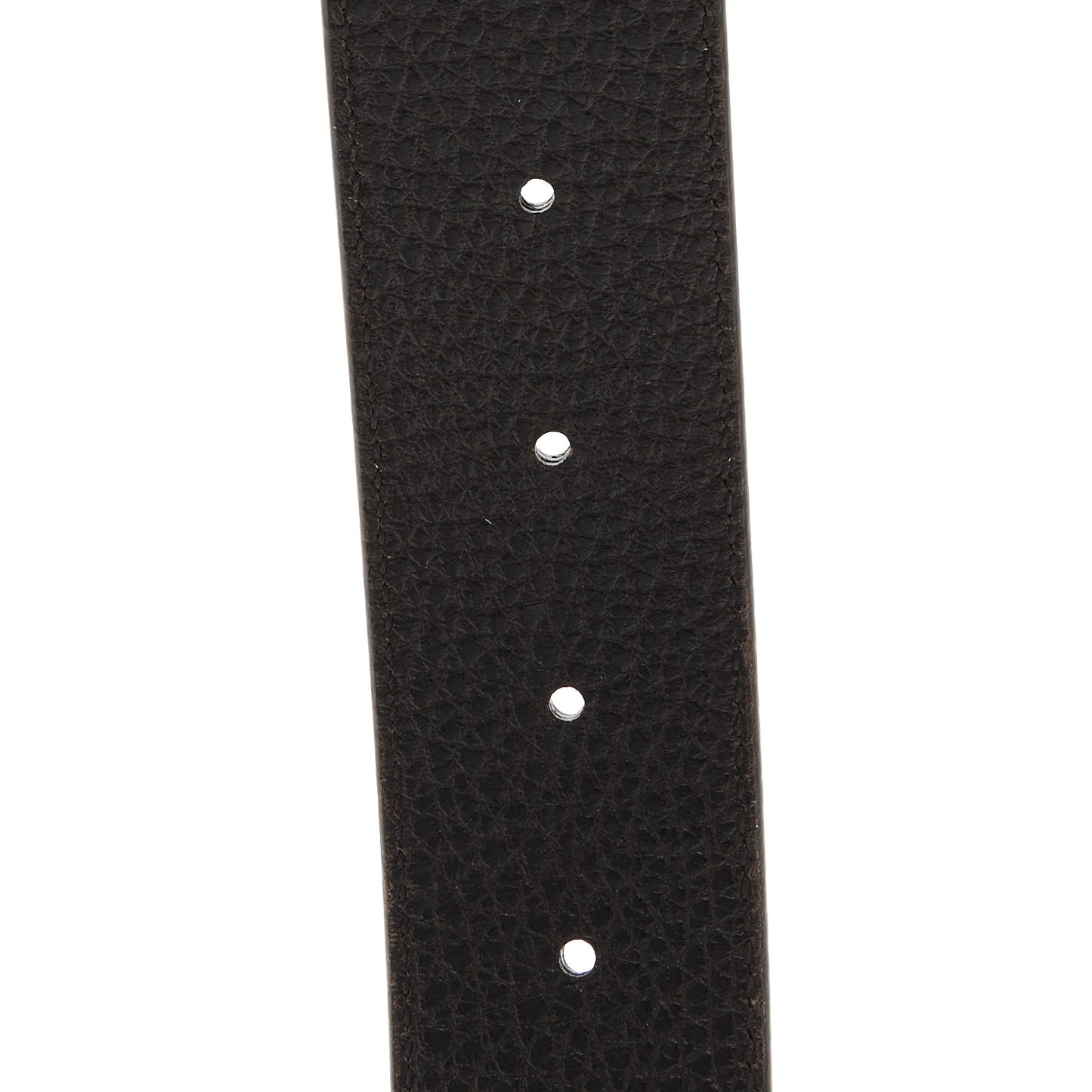 Calfskin Double G Reversible Belt 105 42 Black Cocoa