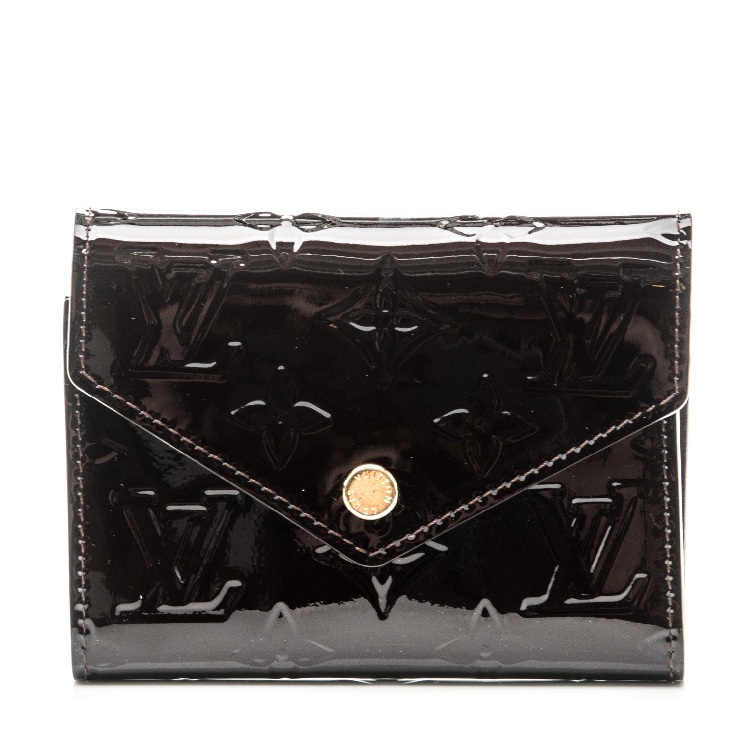 Louis Vuitton Vernis Victorine Wallet Amarante 1 of 7
