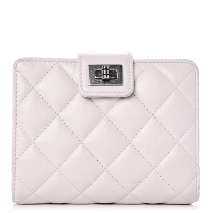 Chanel Calfskin Reissue Compact Wallet Grey 1 of 10