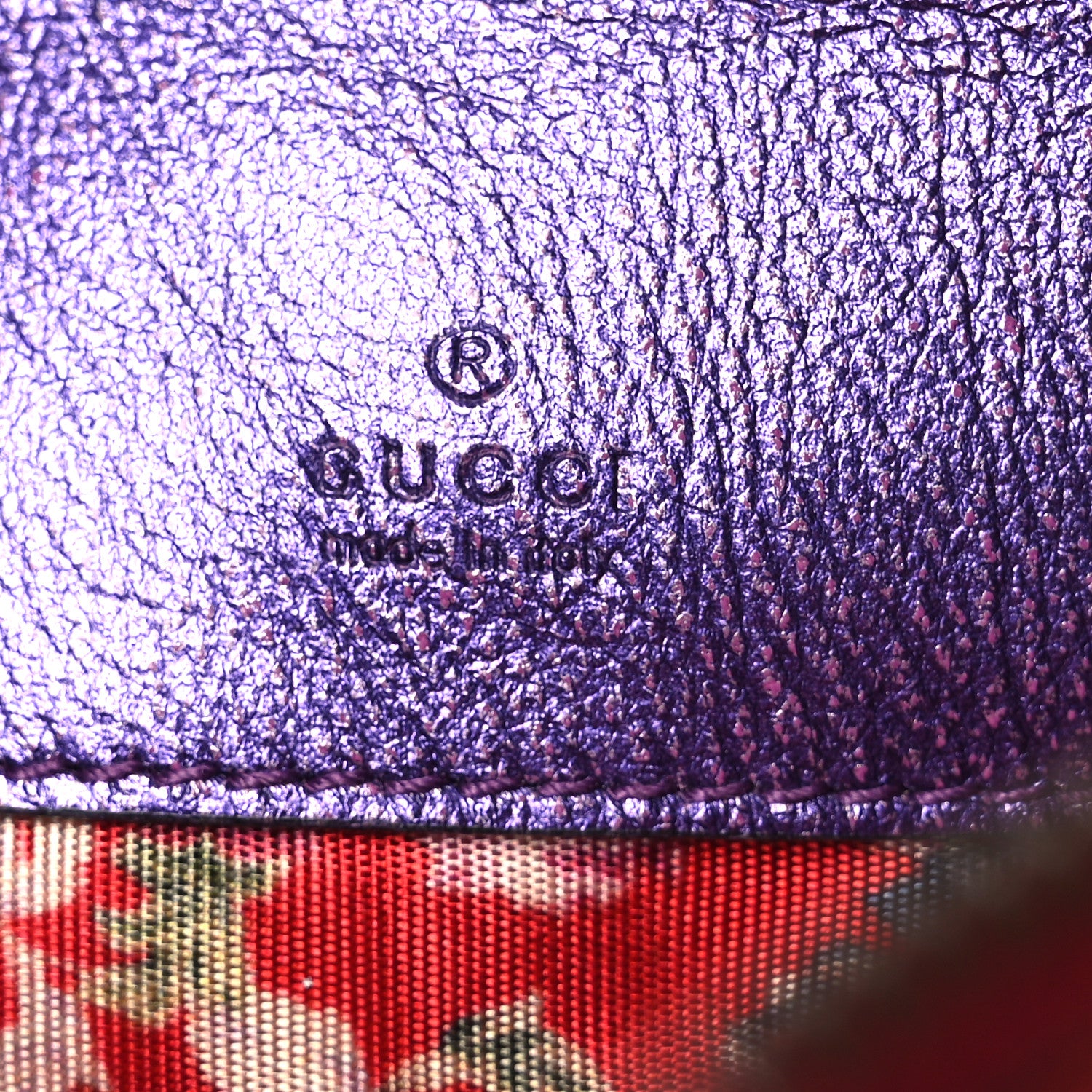 Gucci Laminated Nappa Trapuntata Mini Zumi Shoulder Bag Rosso Fuxia Bizantin 6 of 11