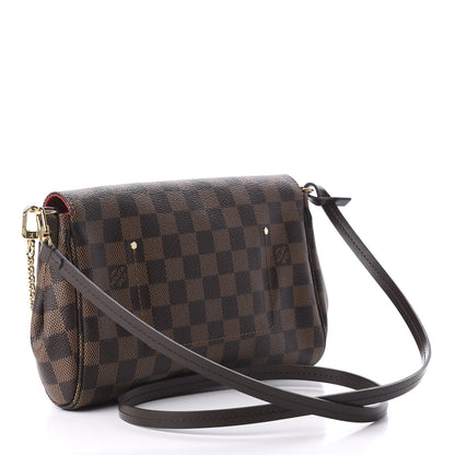 Louis Vuitton Damier Ebene Favorite MM 3 of 9