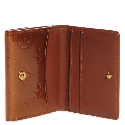 Louis Vuitton Vernis Ludlow Wallet Bronze 5 of 7