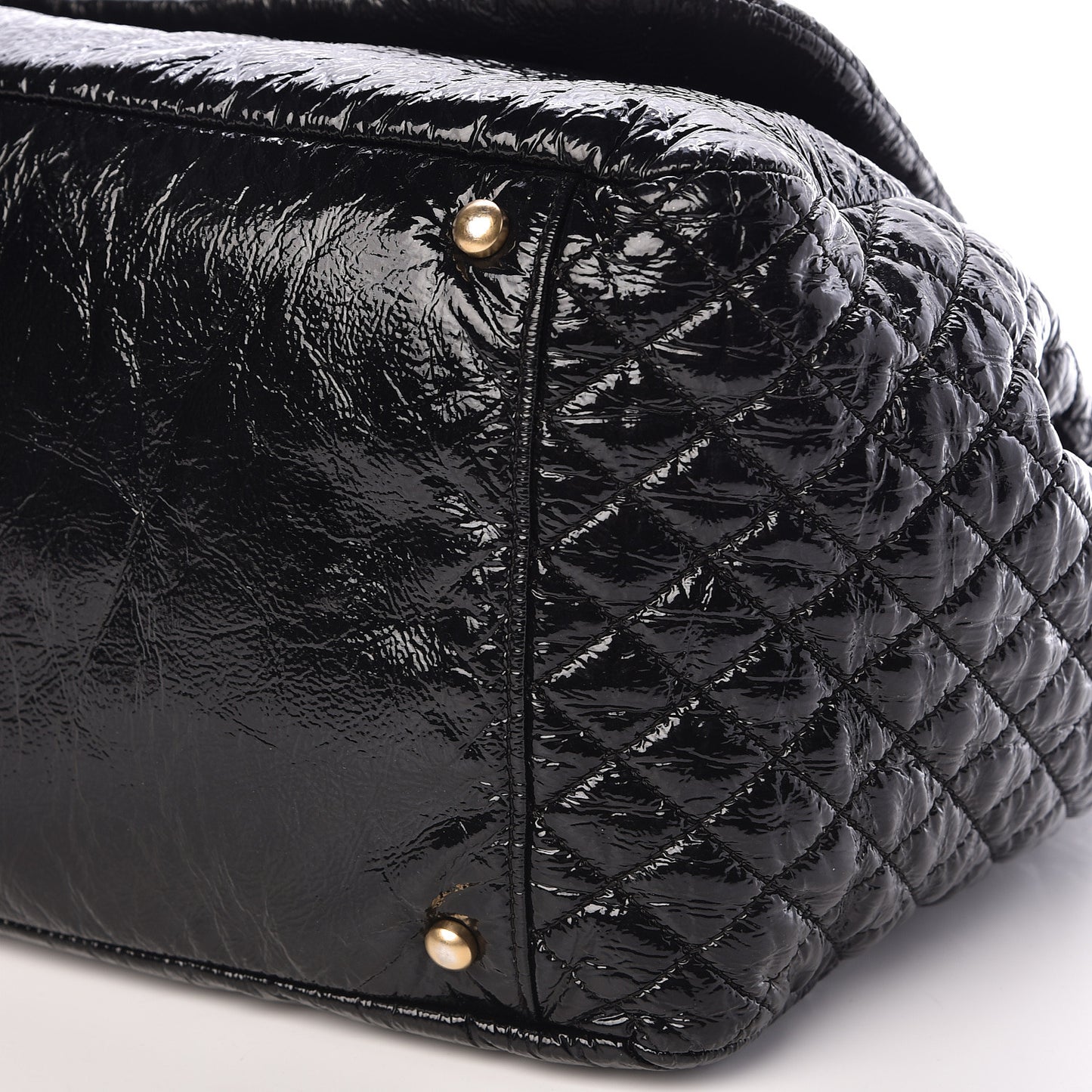 Vinyl XL Rock and Chain Flap Black