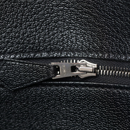 Hermes Epsom Horseshoe Birkin 40 Rouge Casaque Black 16 of 37