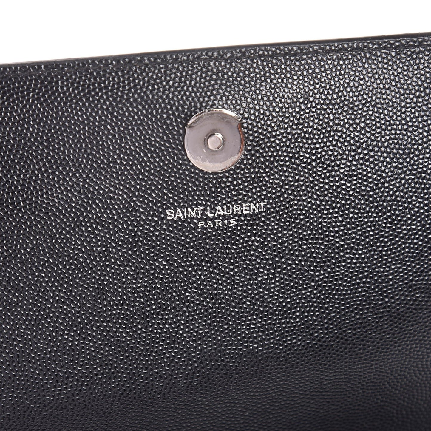 Grain De Poudre Medium Classic Monogram Kate Satchel Black