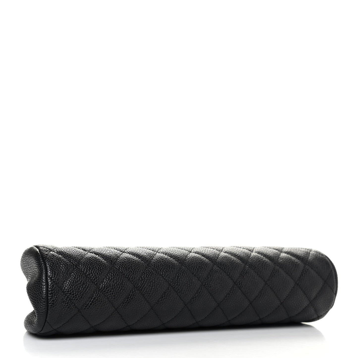 Caviar Quilted Timeless Clutch Black
