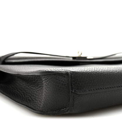 Hermes Togo Kelly Depeches 36 Black 8 of 9