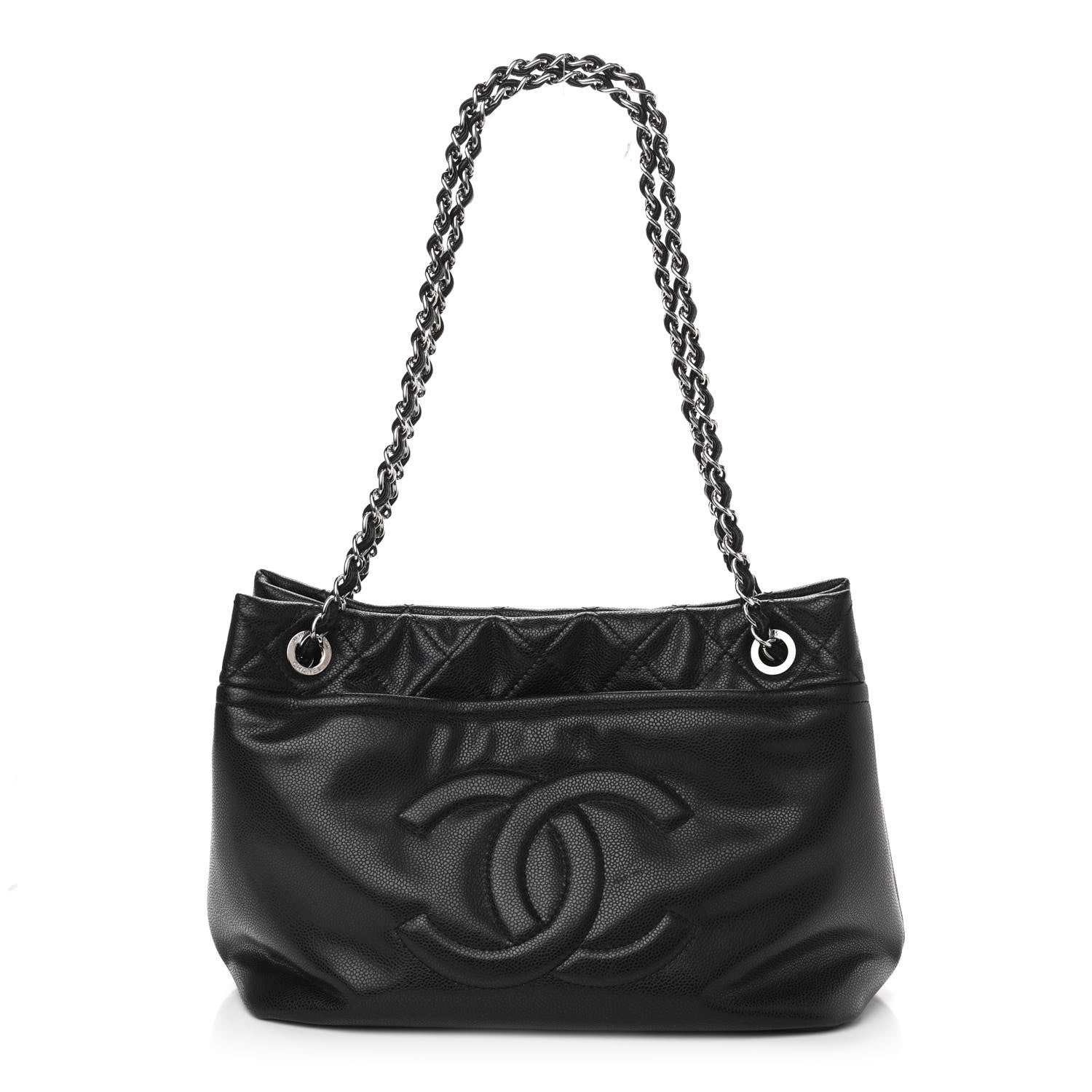 Chanel Caviar Timeless CC Soft Tote Black 1 of 10