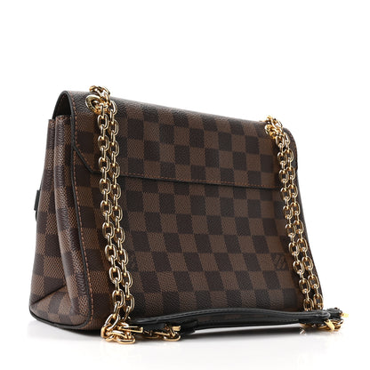 Louis Vuitton Damier Ebene Vavin PM Black 2 of 9