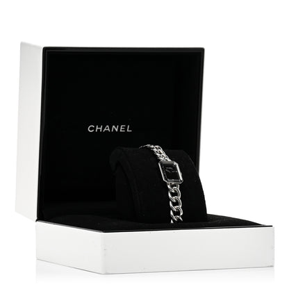 Chanel Stainless Steel 20mm Chain Premiere Quartz Watch Black 5 of 5