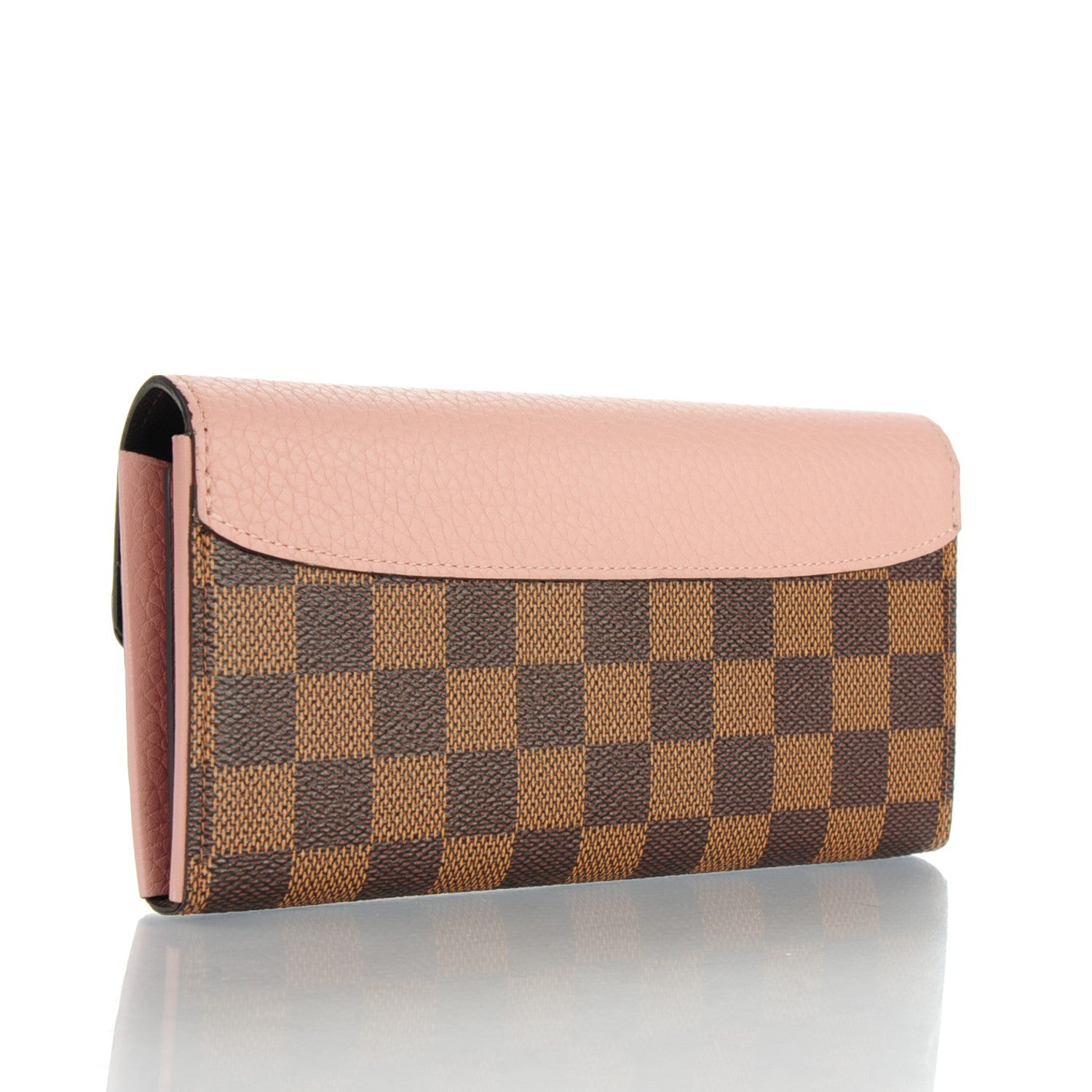 Louis Vuitton Damier Ebene Normandy Wallet Magnolia 3 of 7