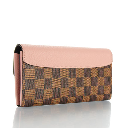 Louis Vuitton Damier Ebene Normandy Wallet Magnolia 3 of 7