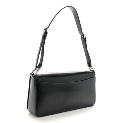 Prada Spazzolato Femme Flap Shoulder Bag Black 3 of 10