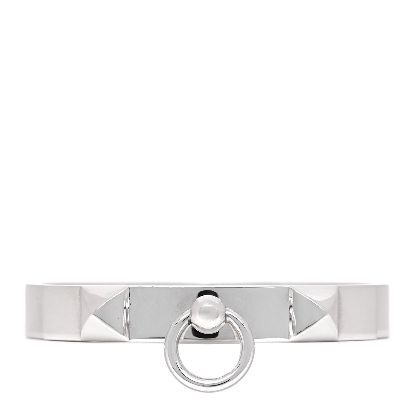 Sterling Silver PM Collier De Chien Bracelet LG