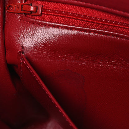 Chanel Lambskin Quilted Mini Square Flap Red 11 of 14