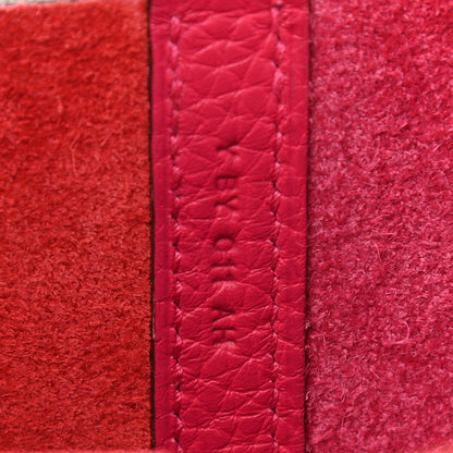 Hermes Taurillon Clemence Tri-Color Picotin Lock 18 PM Rose Extreme Rose Mexico Rouge De Coeur 7 of 11