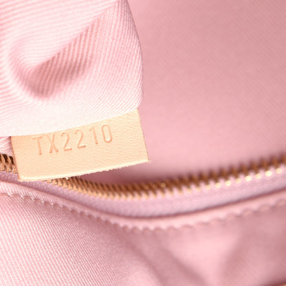 Louis Vuitton Damier Azur Graceful MM Rose Ballerine 8 of 13