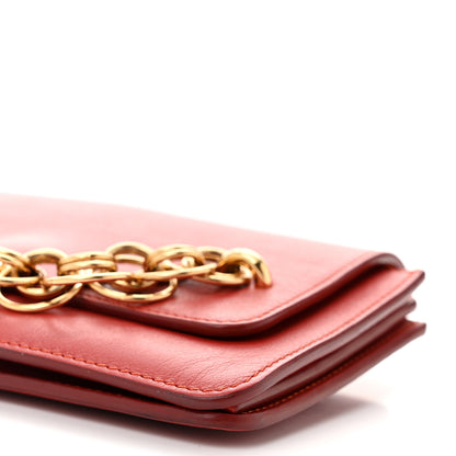 Chloe Calfskin Drew Bijou Clutch Earthy Red 11 of 13