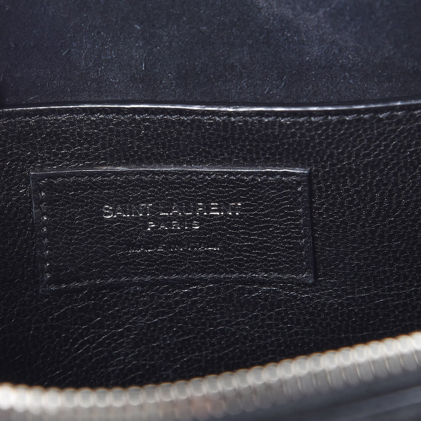 Goatskin Embellished Classic Baby Duffle Black