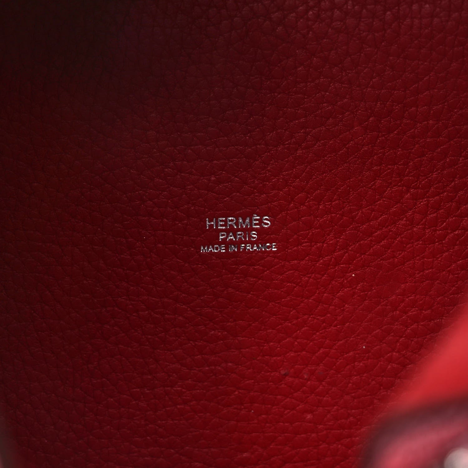 Hermes Taurillon Clemence Picotin Lock 18 PM Rouge Casaque 7 of 9