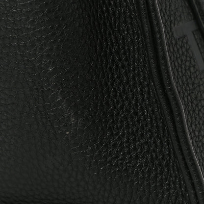 Marc Jacobs Grained Calfskin Small The Tote Bag Black 11 of 12