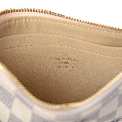 Louis Vuitton Damier Azur Trunk Pochette Milla MM 6 of 7
