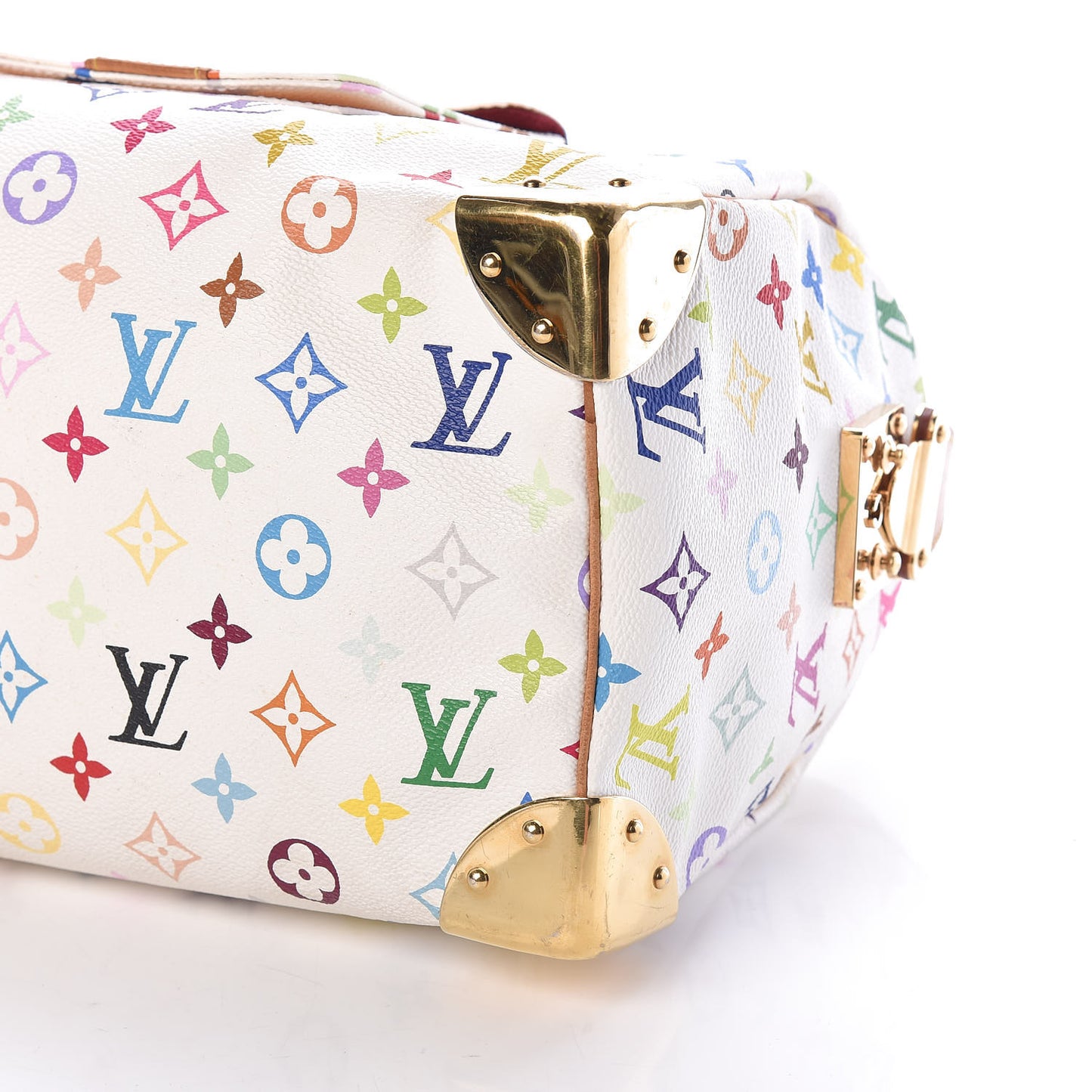 Monogram Multicolor Speedy 30 White