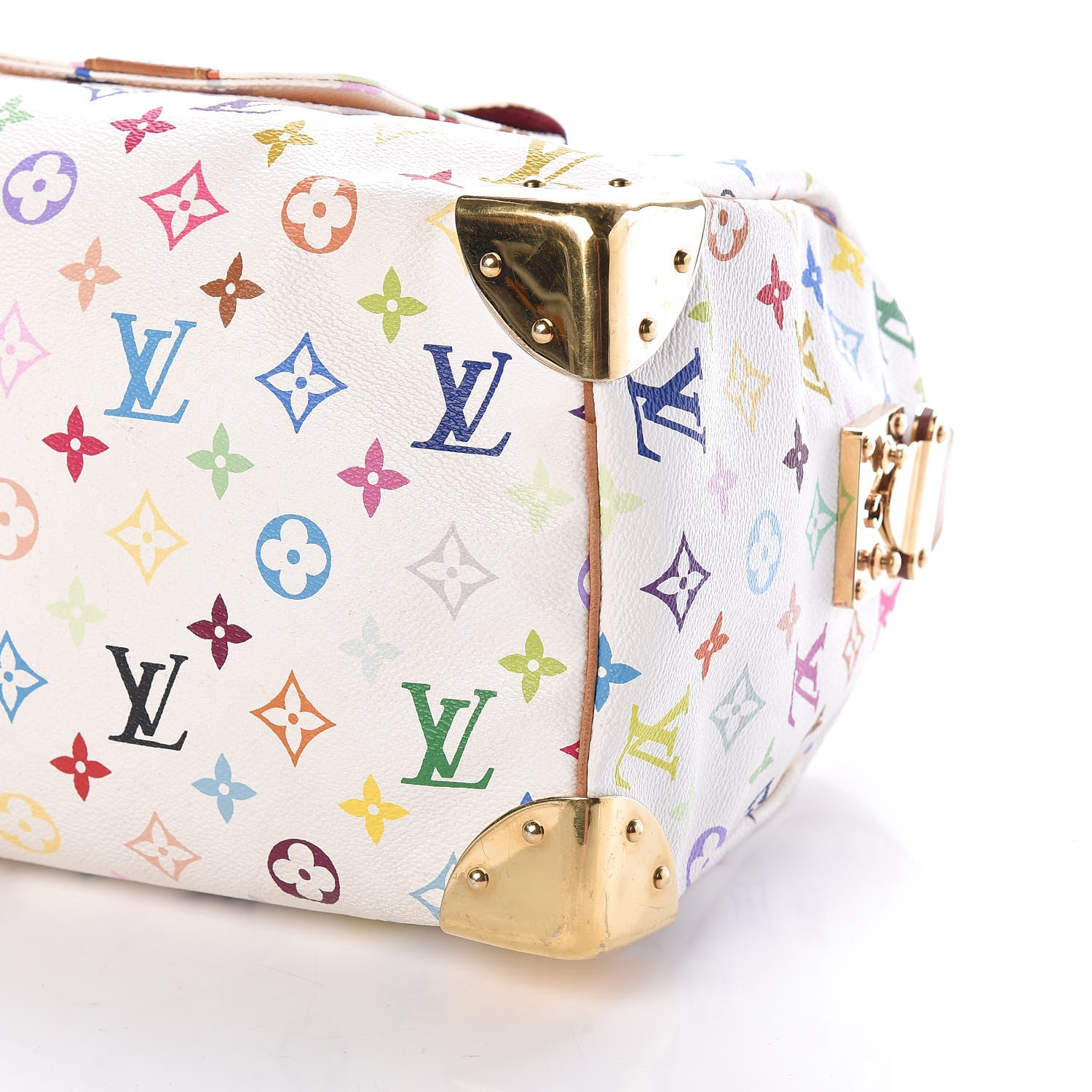 Louis Vuitton Monogram Multicolor Speedy 30 White 8 of 10