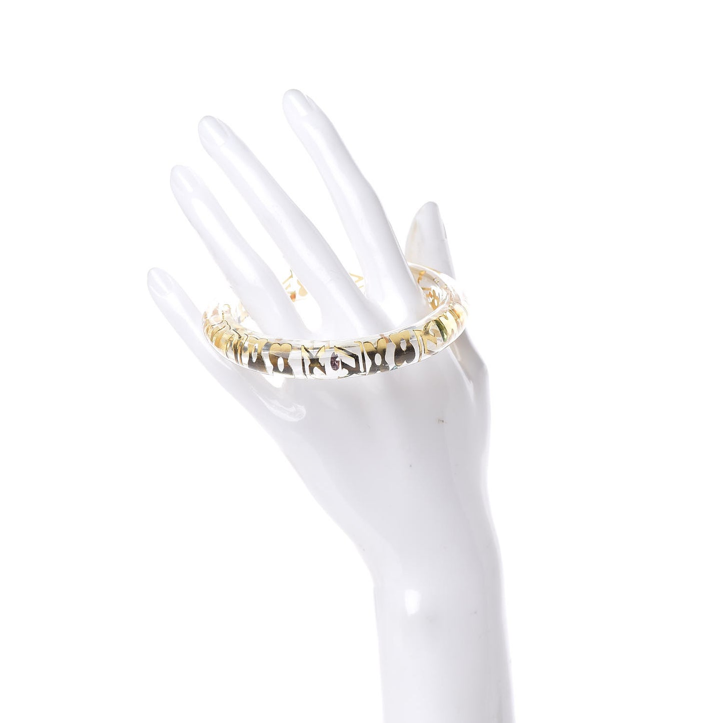 Resin Swarovski Medium Inclusion Bracelet PM Transparent