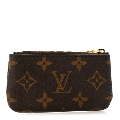 Louis Vuitton Monogram 2022 Christmas Animation Paris Key Pouch Pink 3 of 9