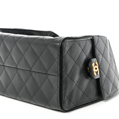 Chanel Caviar Quilted Small Chanel 25 Handbag Black 10 of 11
