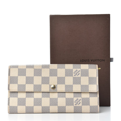 Louis Vuitton Damier Azur Sarah Wallet 8 of 8