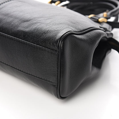 Gucci Calfskin Medium Re(Belle) Top Handle Bag Black 8 of 9