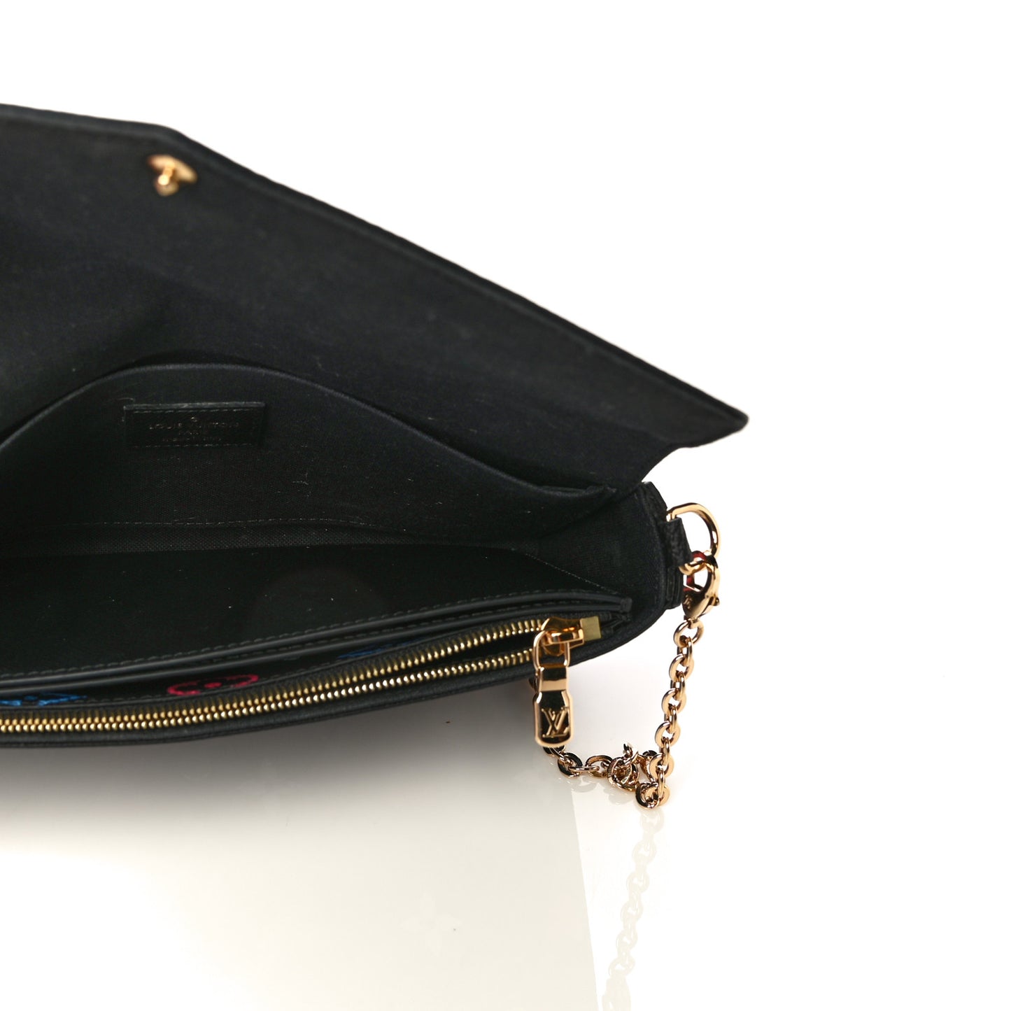 Game On Felicie Chain Wallet Black