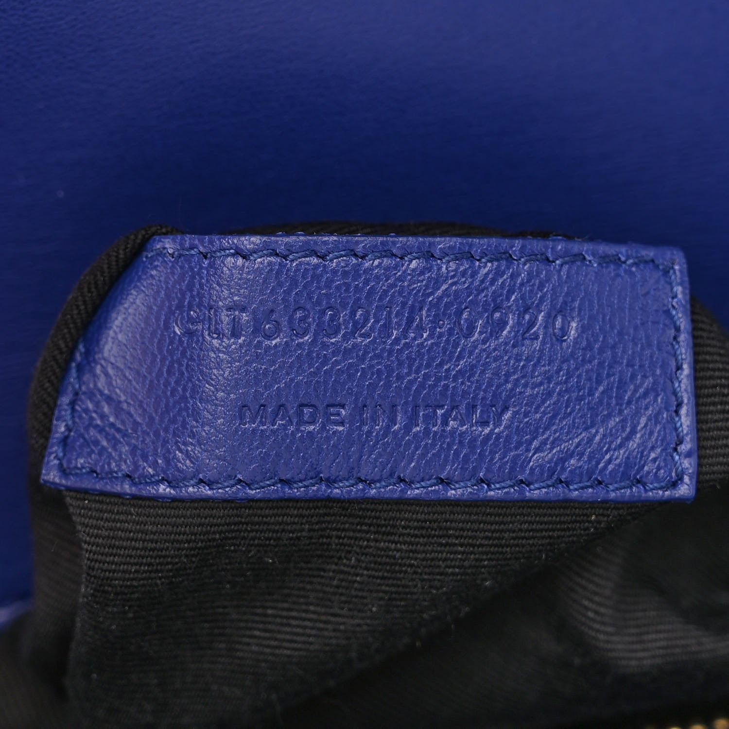 Saint Laurent Smooth Calfskin Le Carre Satchel Royal Blue 7 of 10