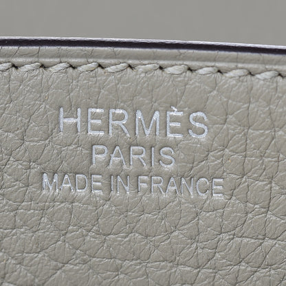 Hermes Taurillon Clemence Birkin 35 Sauge 21 of 28