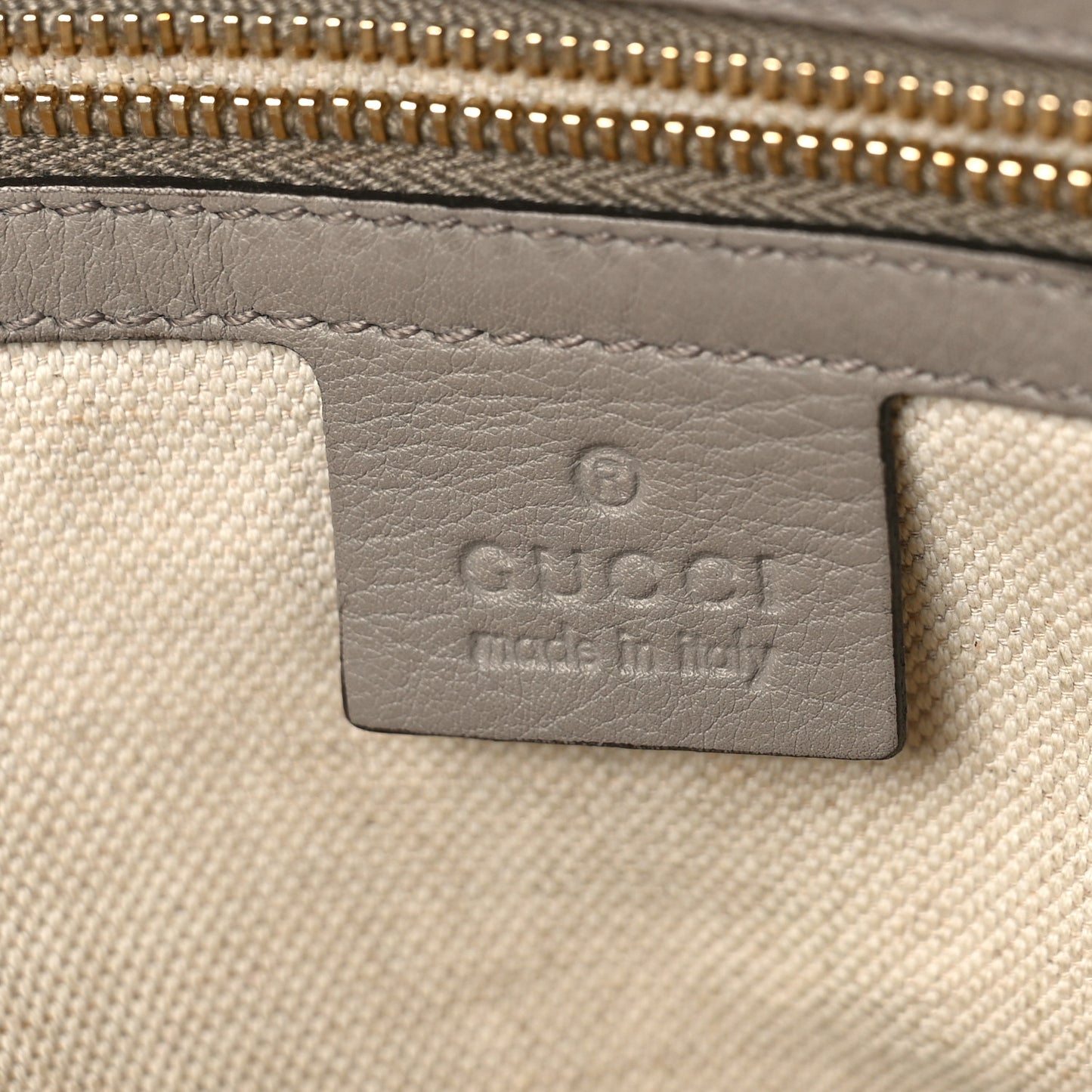 Microguccissima Bree Tote Graphite