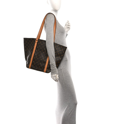Louis Vuitton Monogram Sac Shopping Tote 2 of 9