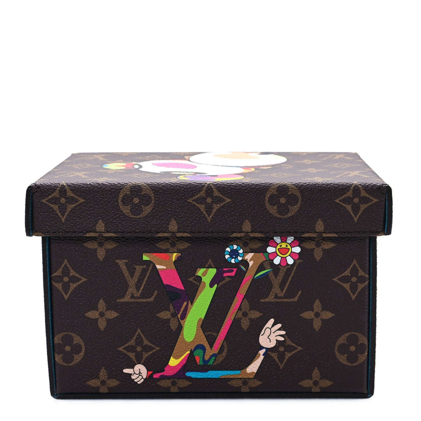 LV x TM Monogram Superflat Characters Cardboard Box