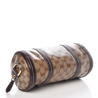 Gucci Crystal Monogram Duchessa Small Boston Bag Brown 4 of 22