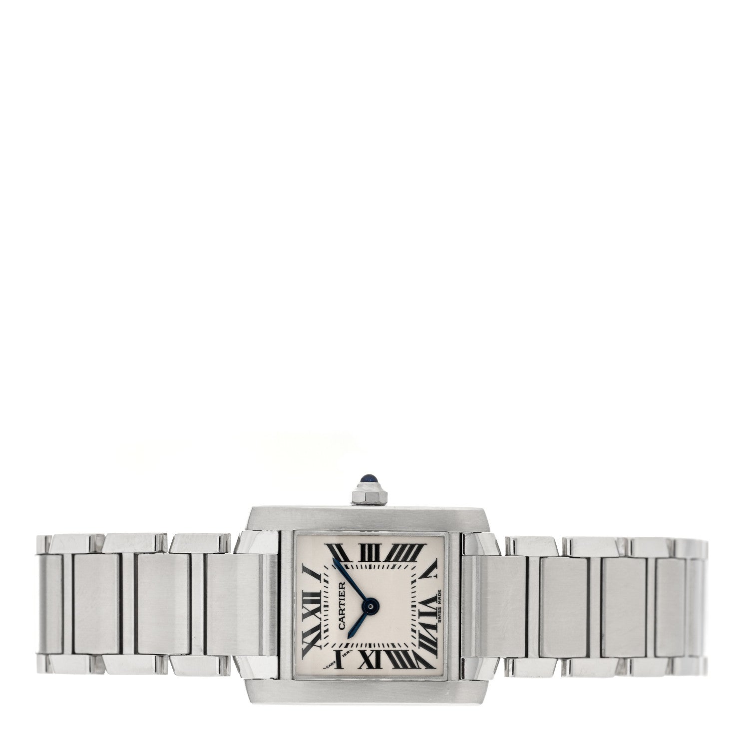 Cartier Stainless Steel 20mm Tank Francaise Quartz Watch 2 of 4