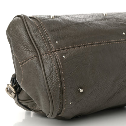 Chloe Calfskin Medium Paddington Satchel Gris Vert 9 of 14