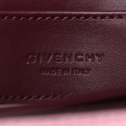 Givenchy Calfskin Duetto Crossbody Bag Burgundy Pink 7 of 11