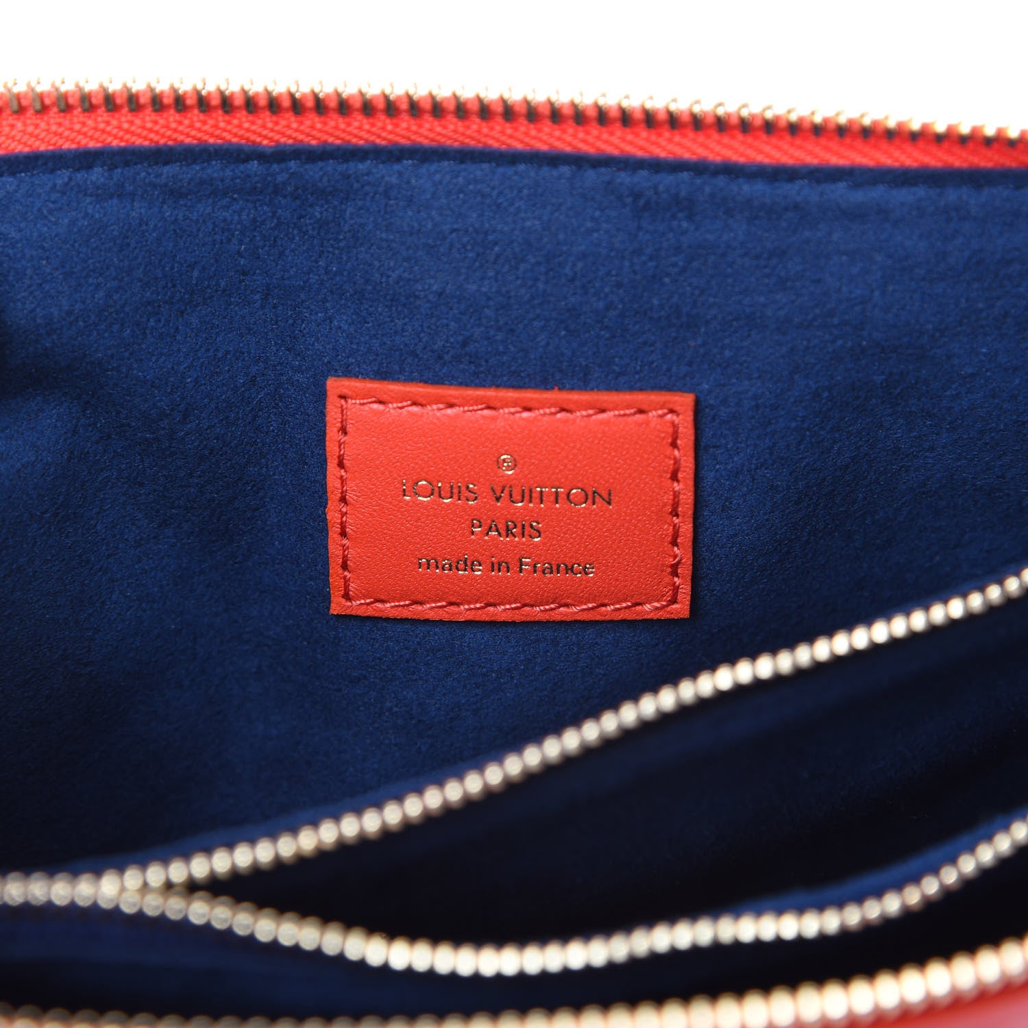 Louis Vuitton Lambskin Embossed Monogram Coussin PM Red 8 of 13