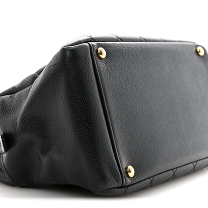 Chanel Caviar Quilted Petit Timeless Tote PTT Black 9 of 16