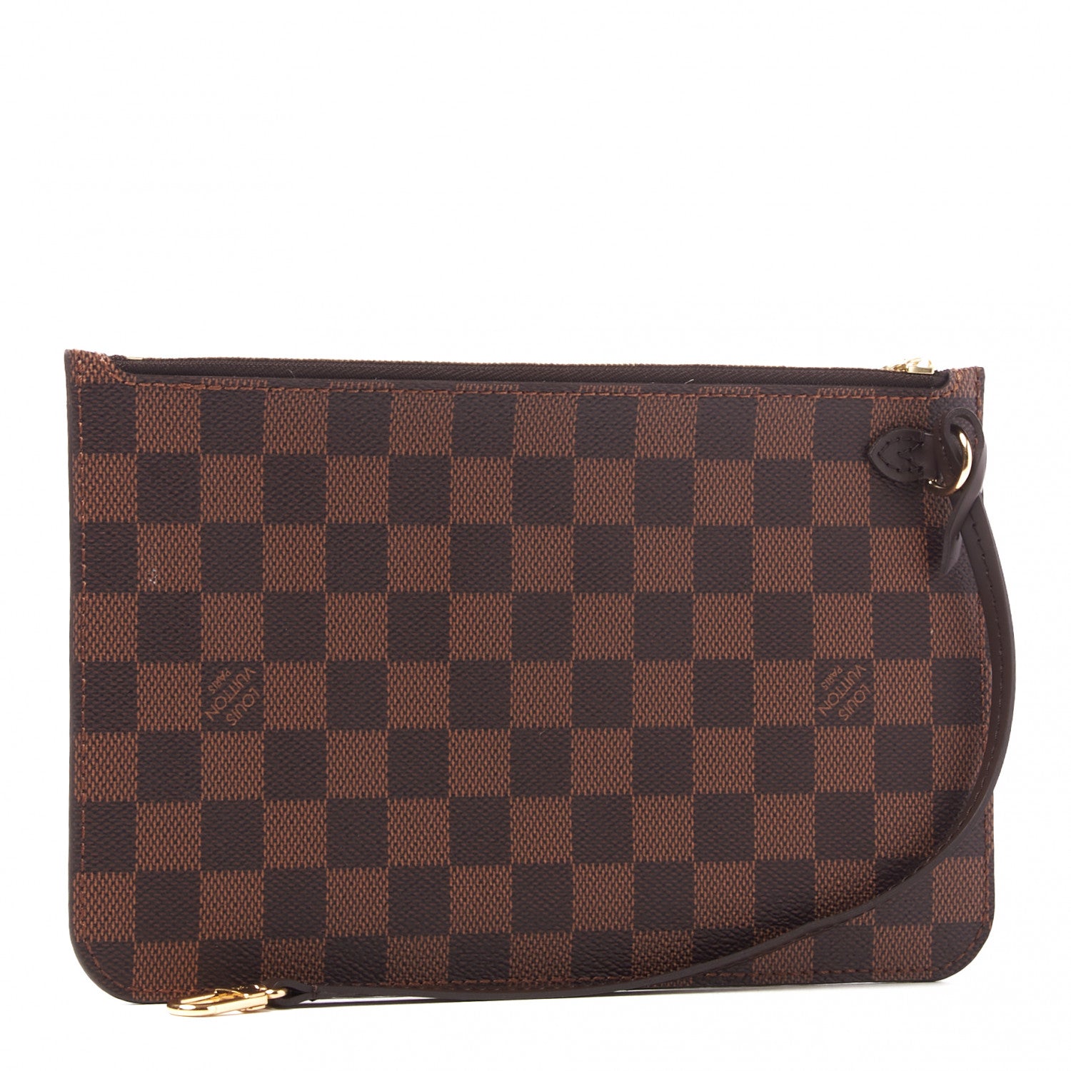 Louis Vuitton Damier Ebene Neverfull MM GM Pochette 2 of 7